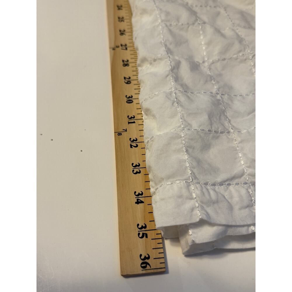 Cabernet White Cotton Sleeveless Nightgown XL | Cottagecore Sleepwear - Picture 6 of 6